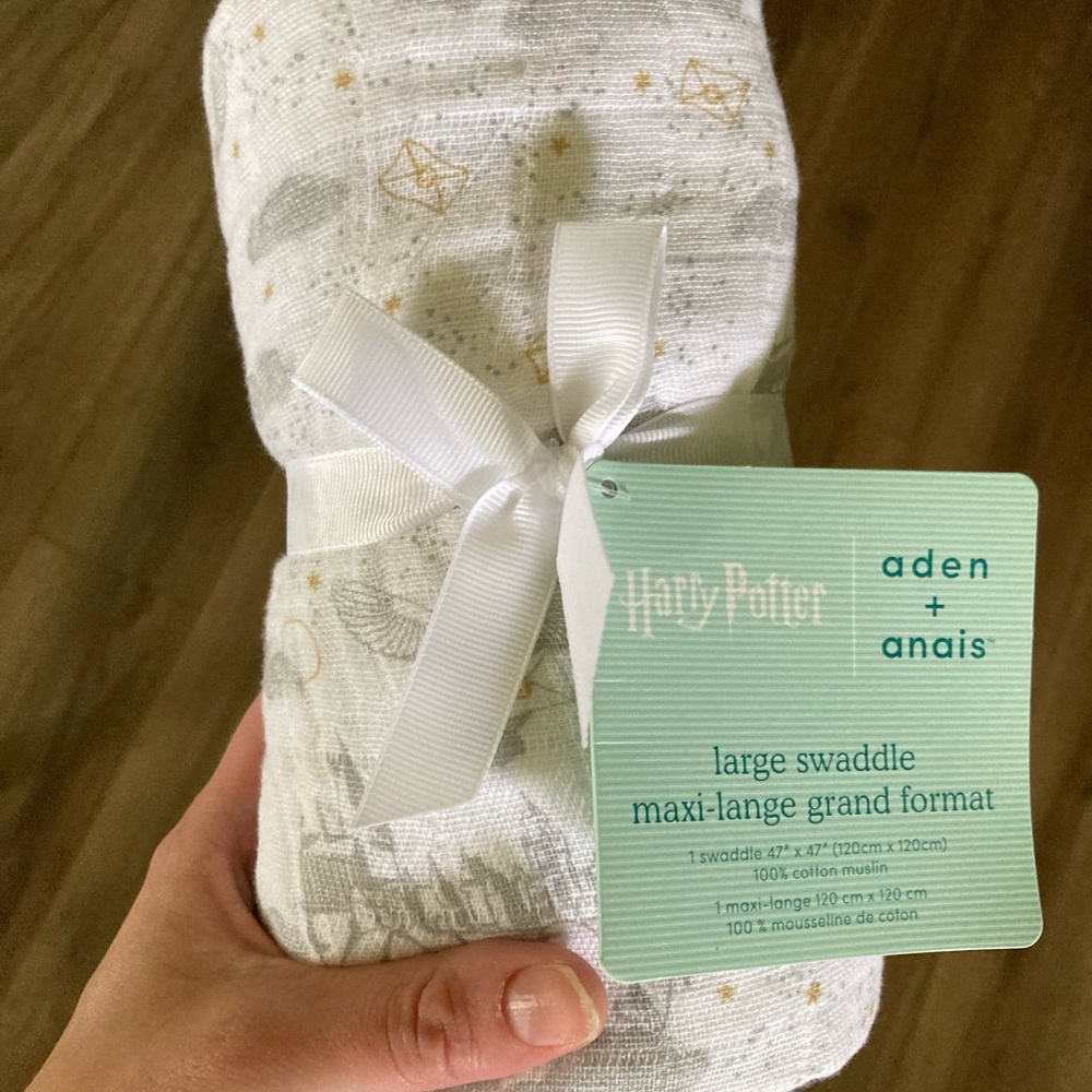 Aden + Anais Harry Potter Swaddle Blanket New with Tags